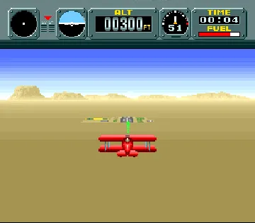 Pilotwings (USA) screen shot game playing